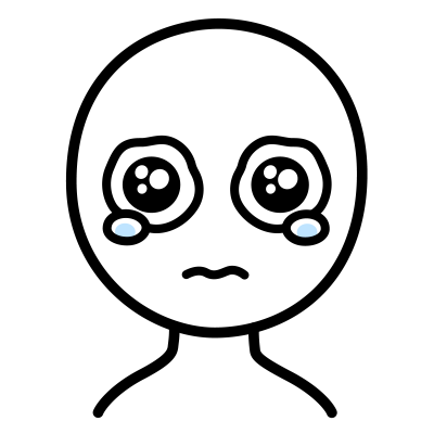 sad face clip art animation